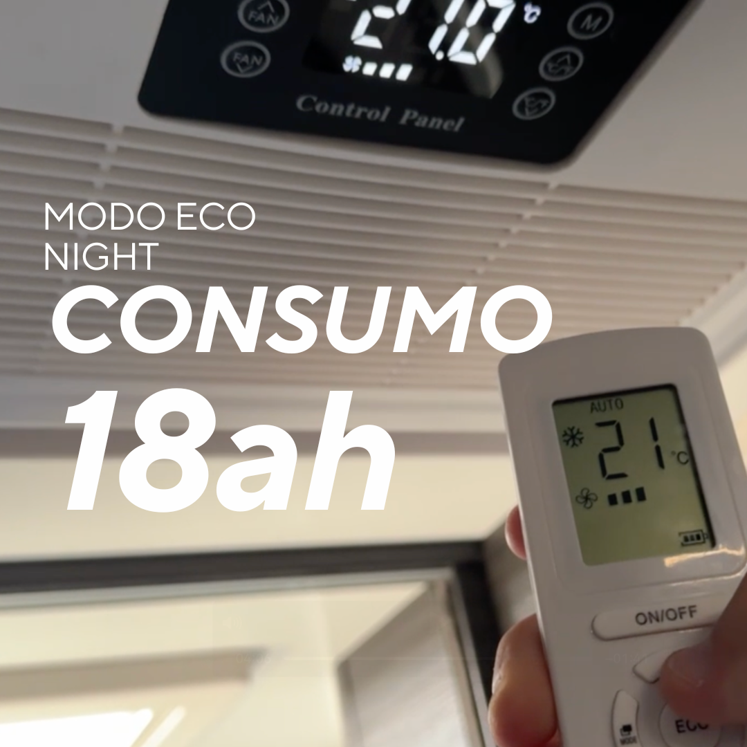 AR CONDICIONADO 12V para AUTOCARAVANA | Inverter